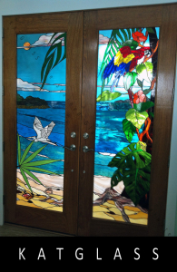 Stained Glass Entry Doorway